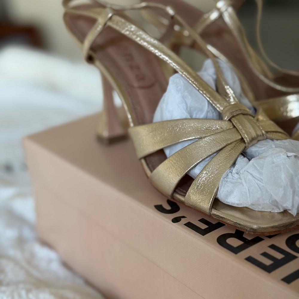 Vicenza Square-Toe Heels - Picture 5 of 16